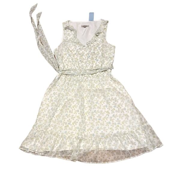 NWT The Loft Ruffle Sleeveless Dress - Picture 1 of 6